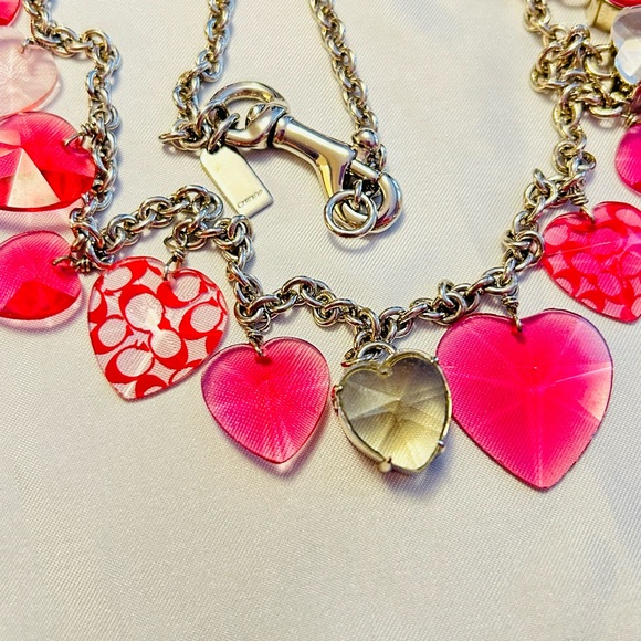 💰SOLD💰NWOT Coach Heart Charm Necklace - Picture 5 of 16